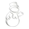 Ausstecher Edelstahl Schneemann 8cm<RBV Birkmann Hot