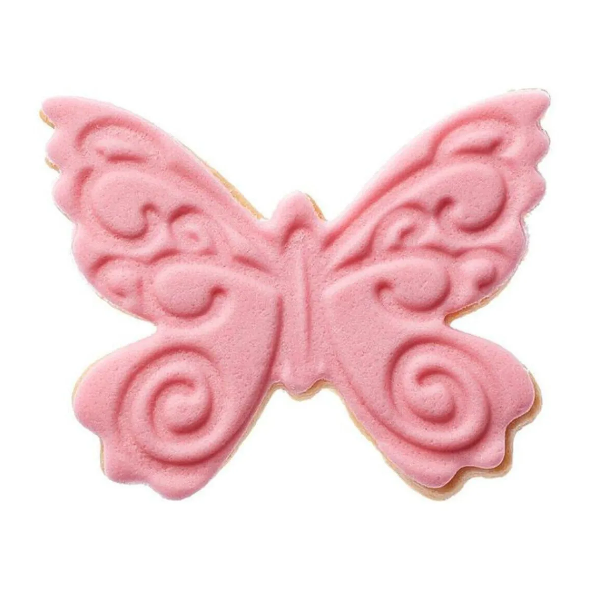 RBV Birkmann Backzubehör|Kochwelt Entdecken|Ausstecher Edelstahl Schmetterling 7cm