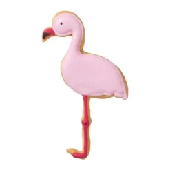 RBV Birkmann Backzubehör|Kochwelt Entdecken|Ausstecher Flamingo Edelstahl 9 cm
