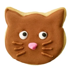 RBV Birkmann Kochwelt Entdecken|Backzubehör|Ausstecher Katzenkopf mit Innenprägung Edelstahl 5,5 cm