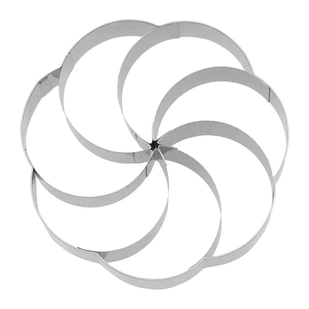 RBV Birkmann Backzubehör|Kochwelt Entdecken|Ausstecher Kipferlkranz 10 cm edelstahl