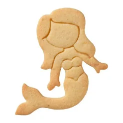 Ausstecher Meerjungfrau Edelstahl 9cm<RBV Birkmann