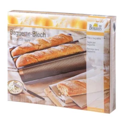 Baguette-Blech 38x29 cm Laib & Seele anthrazit<RBV Birkmann Discount