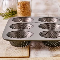 Brötchenblech 32x30 cm Laib & Seele schwarz<RBV Birkmann New