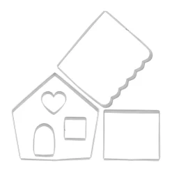 Lebkuchenhaus-Set 6-tlg. edelstahl<RBV Birkmann Outlet