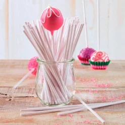 RBV Birkmann Backzubehör|Kochwelt Entdecken|Lolli-Sticks 15cm 48 Lolli-Sticks für CakePops