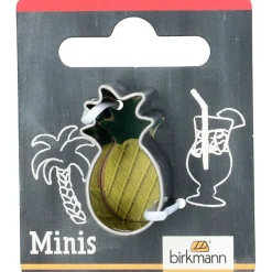 Mini-Ausstecher Ananas 3 cm edelstahl<RBV Birkmann Best