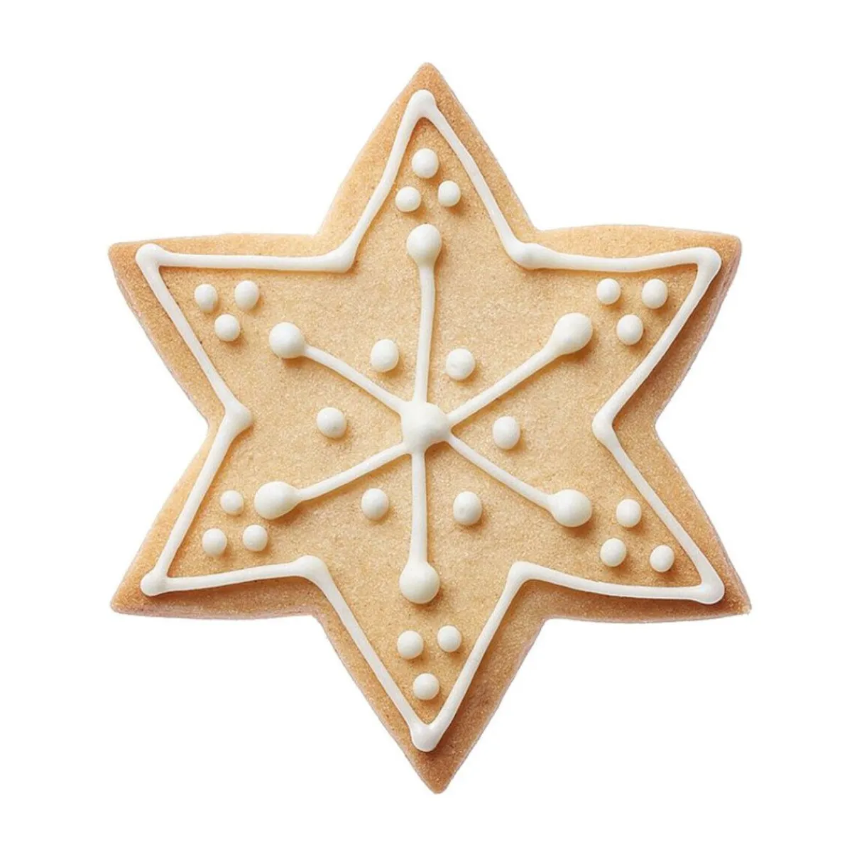 Plätzchen-Ausstechform Stern 3-tlg. Terrasse edelstahl<RBV Birkmann Clearance