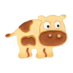 RBV Birkmann Backzubehör|Kochwelt Entdecken|Präge-Ausstecher Kuh 7 cm edelstahl