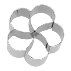 RBV Birkmann Backzubehör|Kochwelt Entdecken|Präge-Ausstecher Blume 4 cm edelstahl
