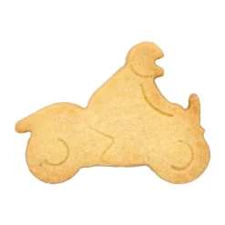 RBV Birkmann Backzubehör|Kochwelt Entdecken|Präge-Ausstecher Motorradfahrer 8 cm edelstahl