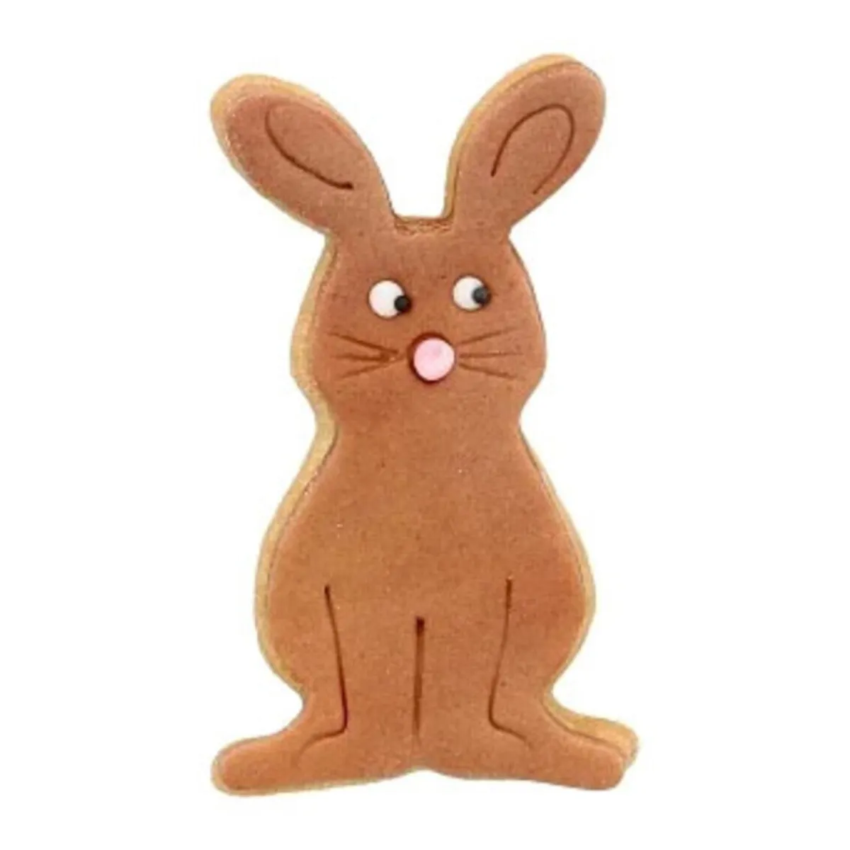 Präge-Ausstecher Hase sitzend 7 cm edelstahl<RBV Birkmann Clearance