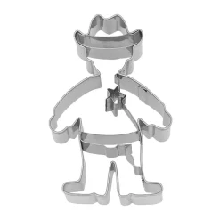 RBV Birkmann Backzubehör|Kochwelt Entdecken|Präge-Ausstecher Cowboy 8 cm edelstahl