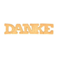 RBV Birkmann Kochwelt Entdecken|Backzubehör|Präge-Ausstecher Danke 16 cm edelstahl