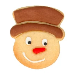 RBV Birkmann Backzubehör|Kochwelt Entdecken|Präge-Ausstecher Schneemann 6 cm edelstahl