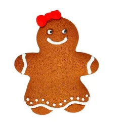 Präge-Ausstecher Gingerwoman 8 cm edelstahl<RBV Birkmann Discount