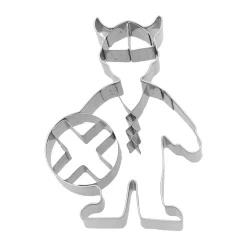 RBV Birkmann Backzubehör|Kochwelt Entdecken|Präge-Ausstecher Wikinger 8 cm edelstahl