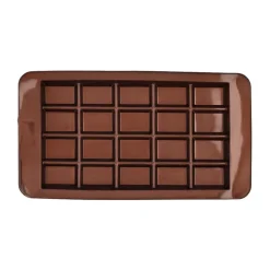 RBV Birkmann Backformen|Schokoladentafelform 2-tlg. Chocolaterie braun