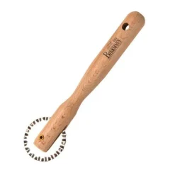 RBV Birkmann Backzubehör|Kochwelt Entdecken|Teigrädchen Buche / Metall 15cm