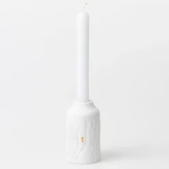 Kerzenhalter Seepferdchen 10 cm Unterwasserwelt weiß<Räder Hot