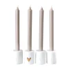 Kerzenständer Love H:7cm D:5,5cm Set<Räder Clearance