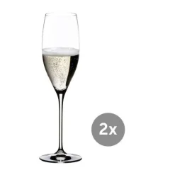 Cuvée Prestige Glas 2er-Set Vinum mit Moussierpunkt klar<Riedel Outlet
