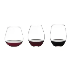 Rotweinbecher The key to wine 3er-Set O Wine Tumbler klar<Riedel Online