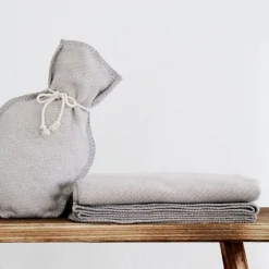 Wärmflaschenbezug Emma grau meliert<Riema Online