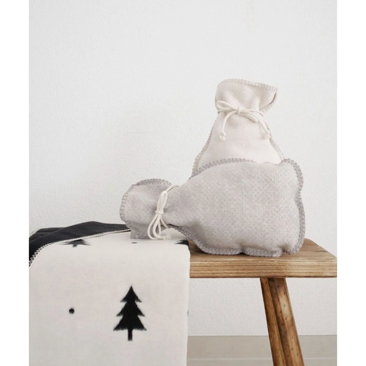 Wärmflaschenbezug Emma grau meliert<Riema Online