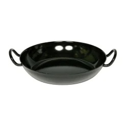 Schlemmerpfanne 26cm ~ mit 2 Griffen schwarz<Riess Best