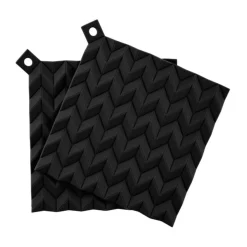 Topflappen 2-tlg. Hold-on schwarz<Rig Tig Hot