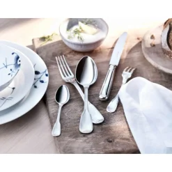 Robbe & Berking Echtsilber Besteck|30 tlg. Garnitur Alt Faden 925 Sterlingsilber