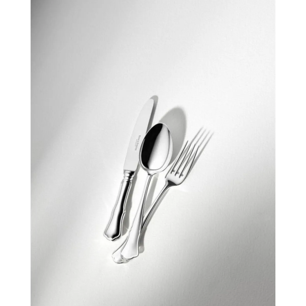 4 tlg. Garnitur Alt Chippendale 925 Sterlingsilber<Robbe & Berking Hot