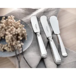 Butter u. Käsemesser mit Stahlklinge Art Deco 925 Sterlingsilber<Robbe & Berking Hot