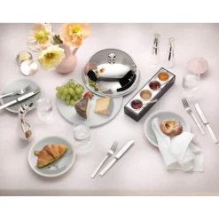 Dessertgabel Riva 150 g versilbert<Robbe & Berking Hot