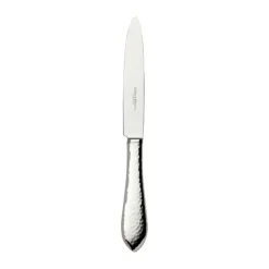 Robbe & Berking Echtsilber Besteck|Dessertmesser Martelé 925 Sterlingsilber