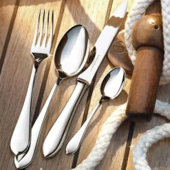 Fischvorlegebesteck Eclipse 150 g versilbert<Robbe & Berking