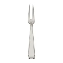 Robbe & Berking Echtsilber Besteck|Fleischgabel gross Art Deco 925 Sterlingsilber
