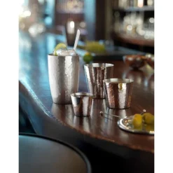 Robbe & Berking Whiskygläser|Gin-/Wasser-/Weinbecher 8 cm Martelé 90 g versilbert