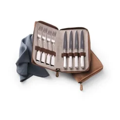 Grillset 8tlg. Frozen Black Alt Spaten 925 Sterlingsilber<Robbe & Berking Hot