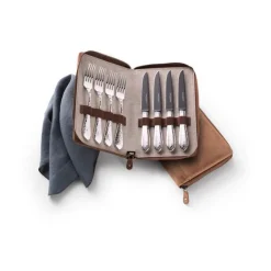 Grillset 8tlg. Frozen Black Martelé 925 Sterlingsilber<Robbe & Berking Sale