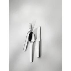 Robbe & Berking Besteck Set 6 Personen|Menübesteck-Garnitur 40-tlg. Topos Edelstahl