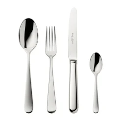 Robbe & Berking Echtsilber Besteck|Menübesteck-Set 4-tlg. Dante 925 Sterlingsilber