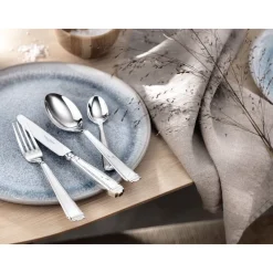 Robbe & Berking Echtsilber Besteck|Menülöffel Art Deco 925 Sterlingsilber