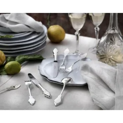 Robbe & Berking Echtsilber Besteck|Menümesser Ostfriesen 925 Sterlingsilber