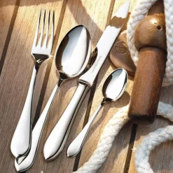 Robbe & Berking Salatbesteck|Salatbesteck klein Eclipse 150 g versilbert