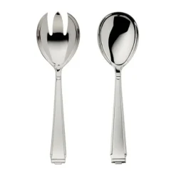 Salatbesteck gross Art Deco 925 Sterlingsilber<Robbe & Berking