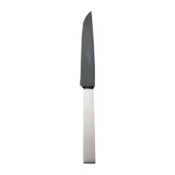 Robbe & Berking Steakmesser|Steakmesser Frozen Black Riva 925 Sterlingsilber