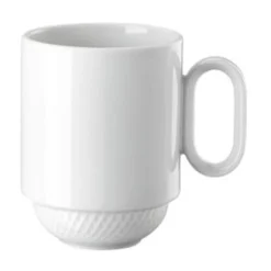 Rosenthal Becher|Becher m.H. stapelbar Blend weiß