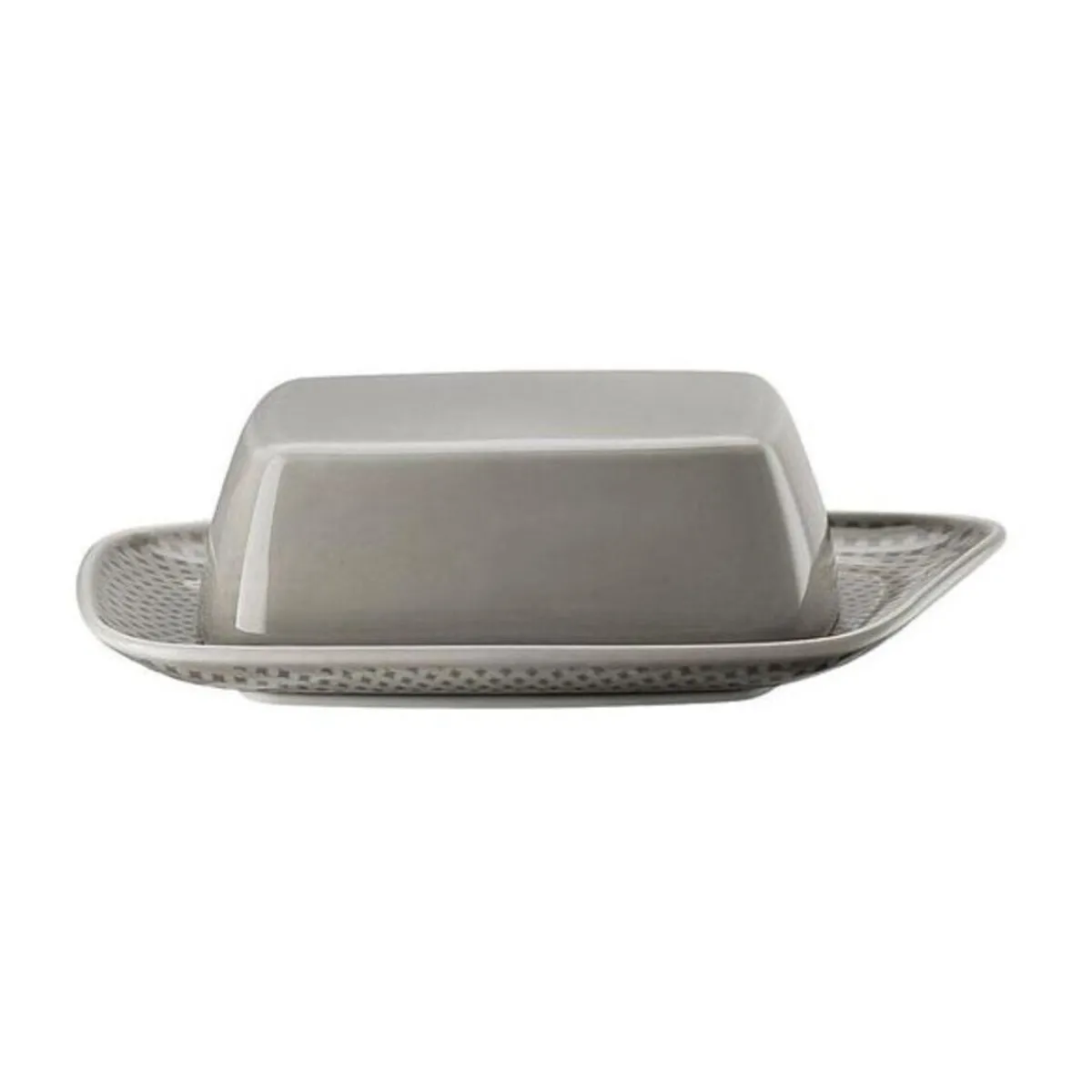 Rosenthal Butterdosen|Butterdose 2-tlg. Junto Pearl Grey